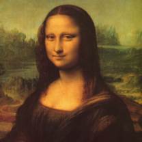 Мона Лиза со своей загадочной улыбкой