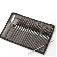 Без бренда «Коробка 50 шт.: Набор кистей для рисования в чехле, премиум набор (23 нейлоновых кисти, 1 мастихин)» в Ульяновске в интернет-магазине Без бренда «Коробка 50 шт.: Набор кистей для рисования в чехле, премиум набор (23 нейлоновых кисти, 1 мастихин)» в Ульяновске