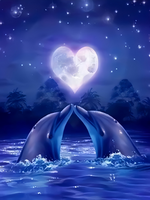 Без бренда «Дельфины под луной вида сердца» в Ульяновске