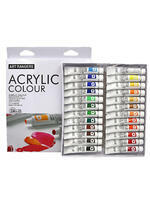 Без бренда «Коробка 24 шт.: Акриловые краски «Две картинки» 24 шт. по 12 мл, проф. пигмент» в Ульяновске в интернет-магазине Без бренда «Коробка 24 шт.: Акриловые краски «Две картинки» 24 шт. по 12 мл, проф. пигмент» в Ульяновске