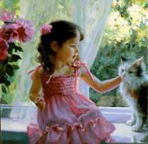 Без бренда «Девочка с кошкой на подоконнике» в Ульяновске