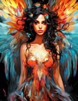 Без бренда «Девушка в ярком костюме в стиле фэнтези» в Ульяновске в интернет-магазине Без бренда «Девушка в ярком костюме в стиле фэнтези» в Ульяновске