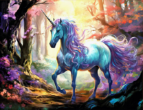 Без бренда «Единорог в фэнтезийном лесу» в Ульяновске в интернет-магазине  Без бренда «Единорог в фэнтезийном лесу» в Ульяновске