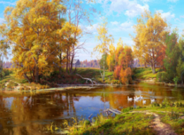 Без бренда «Краски осени на берегу озера» в Ульяновске