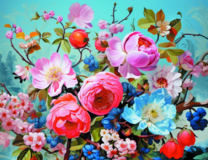 Без бренда «Пионы и другие цветы» в Ульяновске в интернет-магазине  Без бренда «Пионы и другие цветы» в Ульяновске