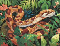 Без бренда «Маисовый полоз в зеленой листве» в Ульяновске